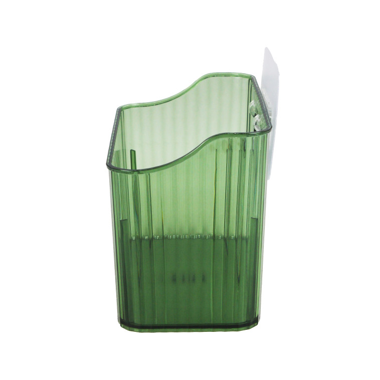 Изображение Корзина пластиковая для кухни 163*88*115 мм прозрачный зеленый BZ-2276-1 Baizheng (1/60)