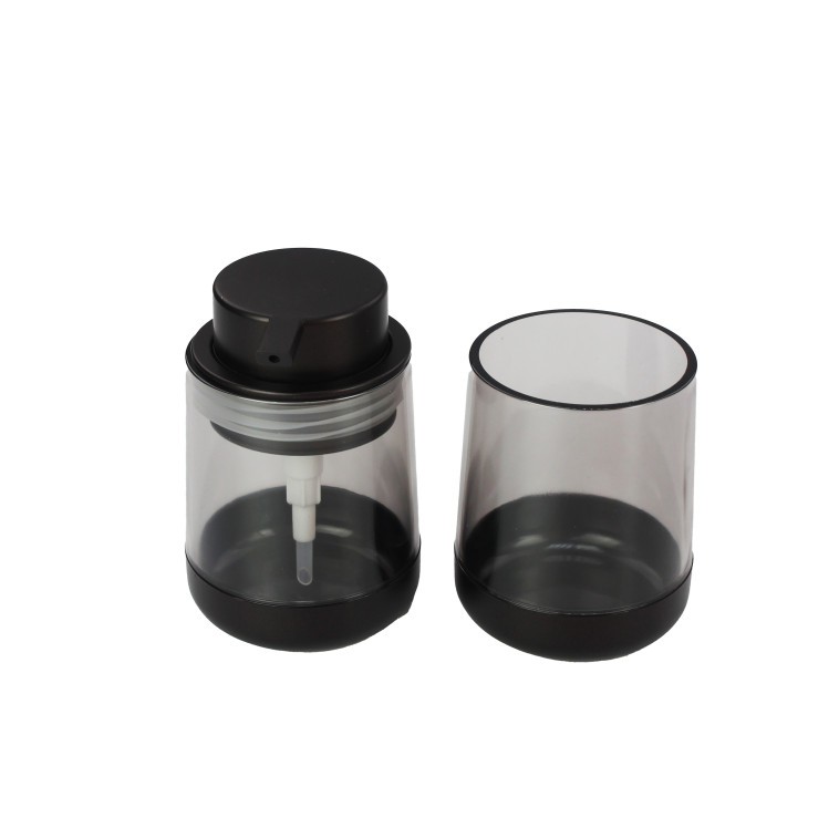 Набор пластиковый для ванной 2 пр стакан диспенсер бронза TY-6003 Baizheng (1/48)