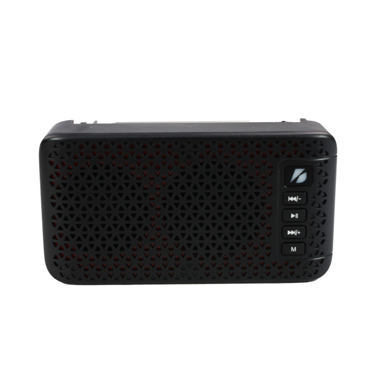 Фото Колонка акустическая 12 мАч 7*4,4*14,5 см USB Bluetooth FM радио Baizheng (1/80)