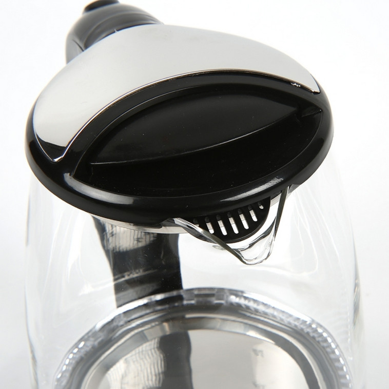 Картинка Чайник стеклянный электрический 2 л 1,8 кВт 58,5*39*57 см черный Baizheng (1/12)