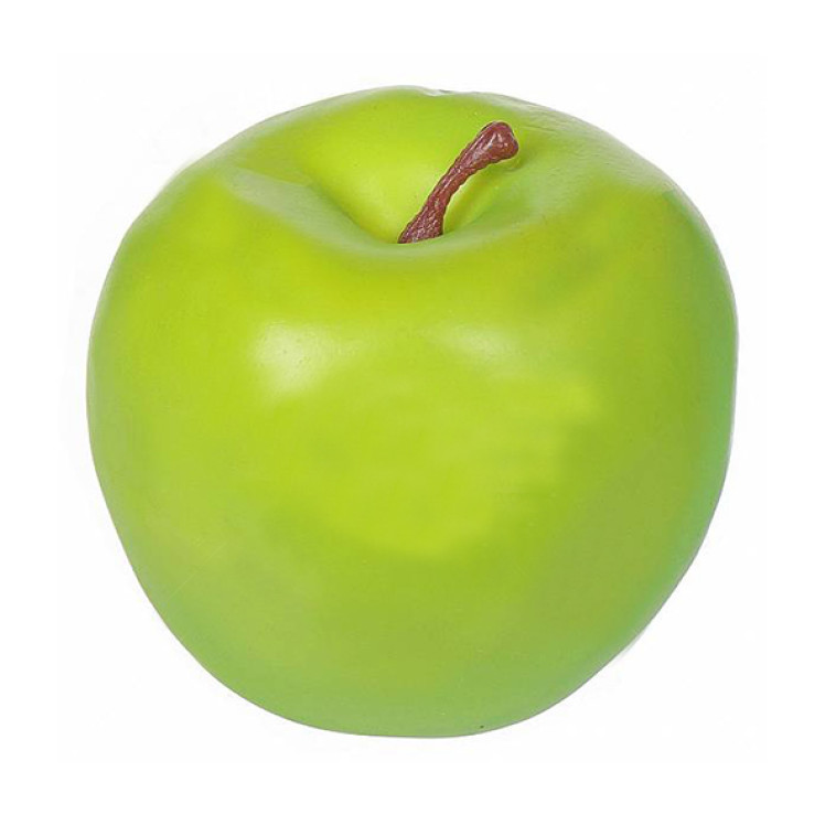 Яблоко искусственное декоративное 9 см зеленое I.K (1/1)