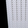 Мини фотография Корзина пластиковая для белья 25 л 370*270*470 мм крышка белый Вязаное плетение Альтернатива (1/6)