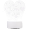 Мини картинка Светильник светодиодный 17*14 см 3 Вт 3D USB с надписью I LOVE YOU EN-NL 23 Energy (1/50)