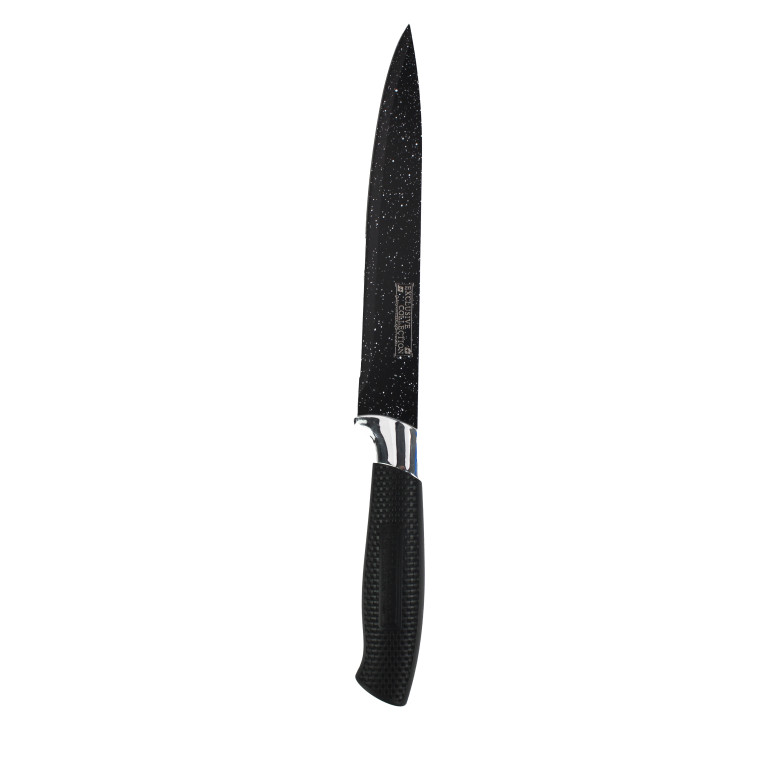 Изображение Нож нерж сталь 6 пр пласт ручка с овощечисткой BZ-TD120 Baizheng (1/24)