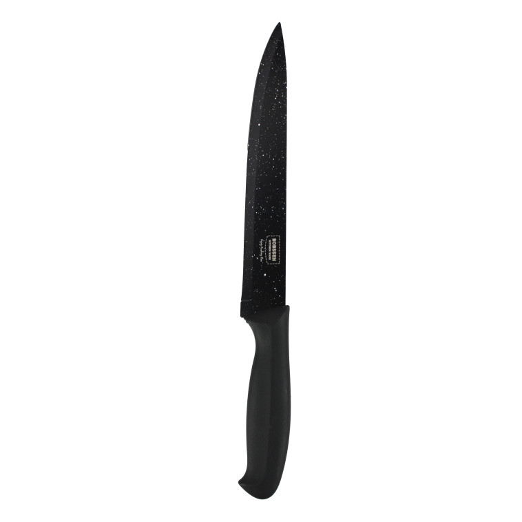 Картинка Нож нерж сталь 6 пр пласт ручка с овощечисткой BZ-TD121 Baizheng (1/24)
