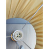 Мини изображение Лампа настольная 25*42 см тканевый абажур Baizheng (1/24)