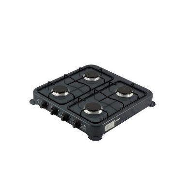 Плита газовая четырехконфорочная 3,2 кВт черная HS-1204 HomeStar