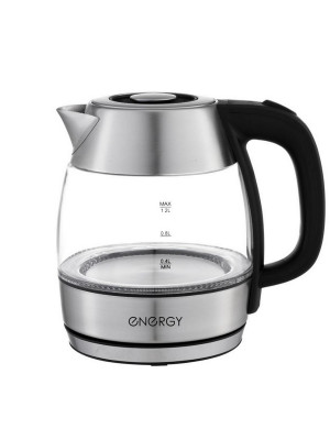 Чайник стеклянный электрический 1,8 л 1,5 кВт подсветка белый HS-1008 HomeStar