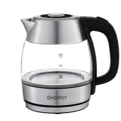 Чайник стеклянный электрический 1,8 л 1,5 кВт подсветка белый HS-1008 HomeStar Чайник стеклянный электрический 1,8 л 1,5 кВт подсветка белый HS-1008 HomeStar