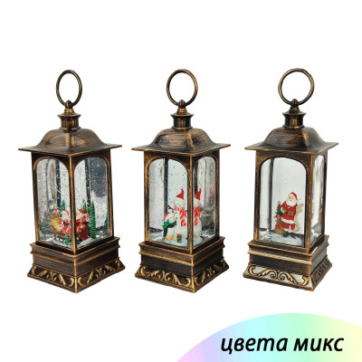 Светильник светодиодный 26.5 см 3АА музыкальный микс Фонарь NP-8073 Baizheng