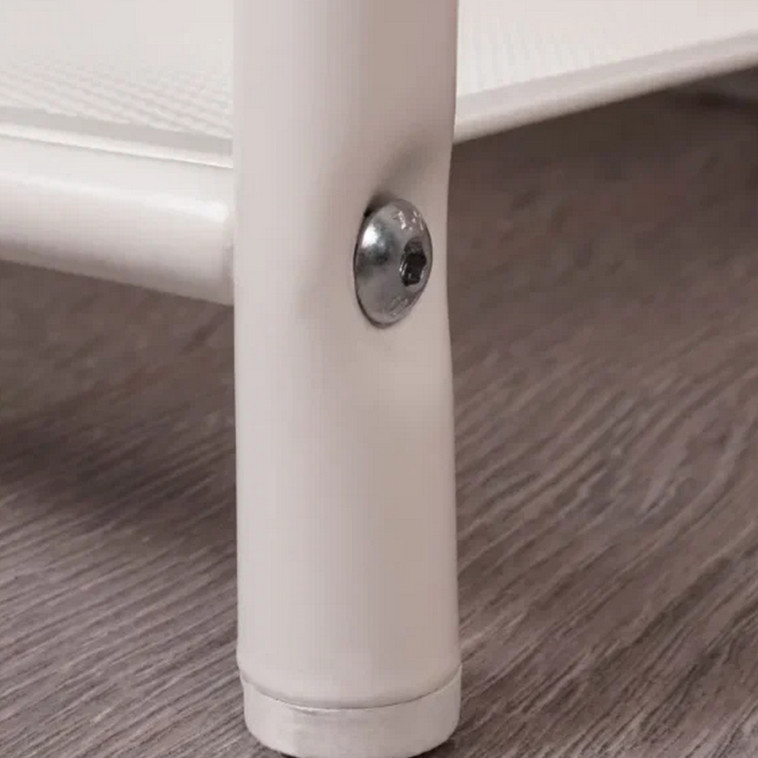 Фотография Подставка металлическая для обуви 3-х ярусная 45х30х50 см сиденье ящик черный Гранада 13В ЗМИ