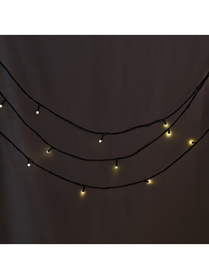 Гирлянда светодиодная 50 м 240 Led уличная нить 8 режимов желтый NP-3434 Baizheng