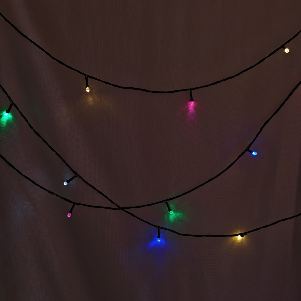 Гирлянда светодиодная 100 м 480 Led уличная нить 8 режимов мультицвет NP-3441 Baizheng