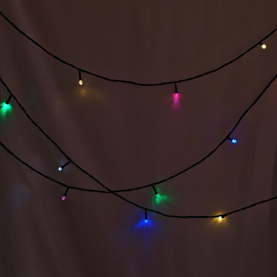 Гирлянда светодиодная 100 м 480 Led уличная нить 8 режимов мультицвет NP-3441 Baizheng