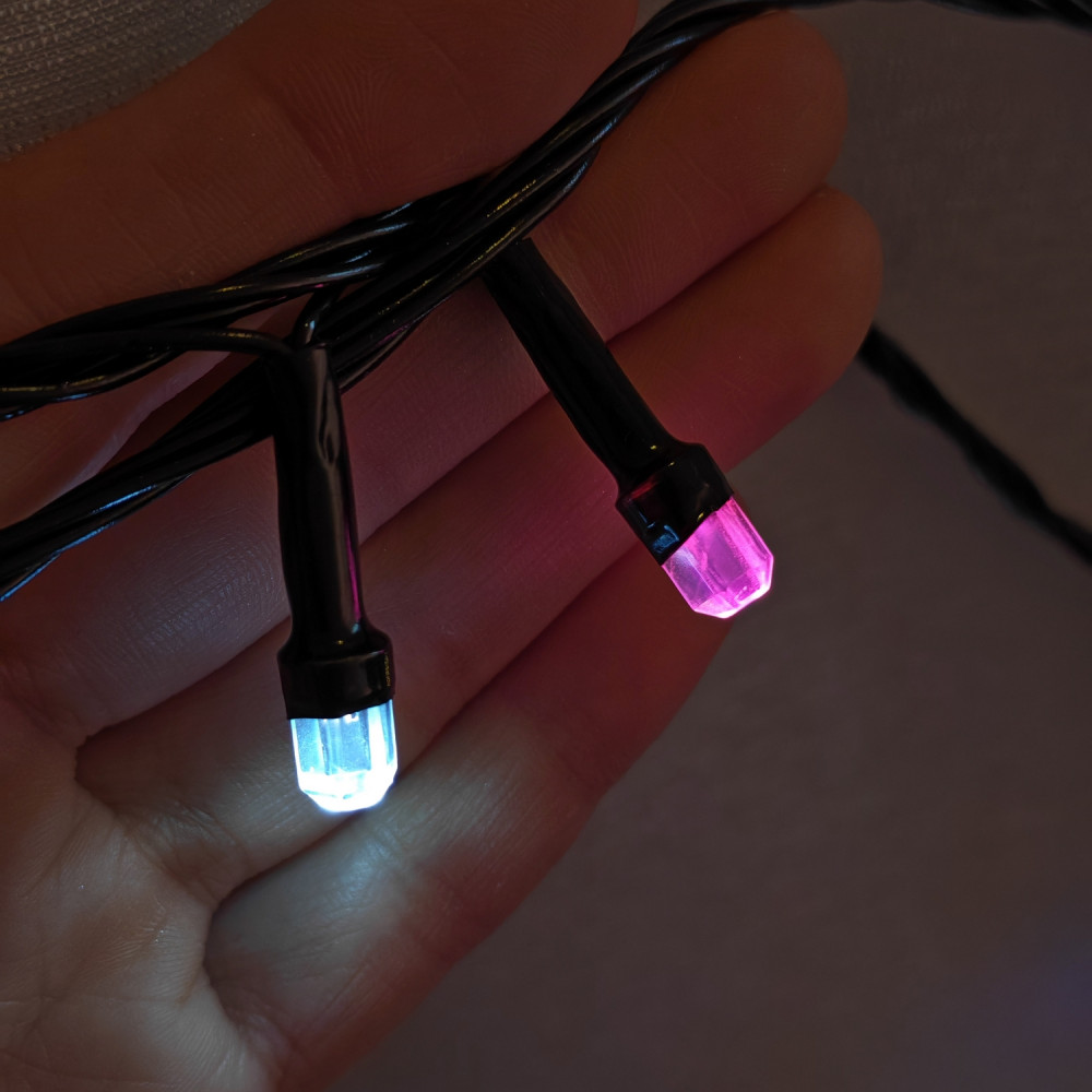 Гирлянда светодиодная 100 м 480 Led уличная нить 8 режимов мультицвет NP-3441 Baizheng