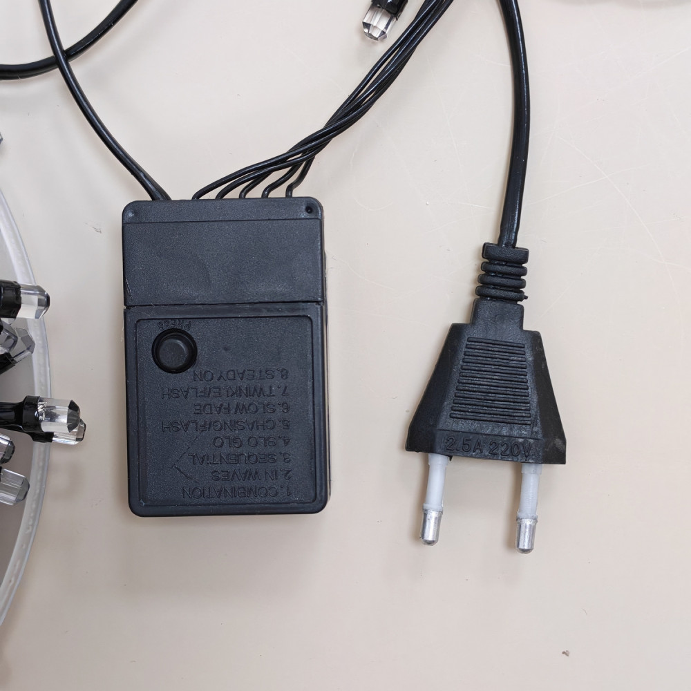 Гирлянда светодиодная 100 м 480 Led уличная нить 8 режимов мультицвет NP-3441 Baizheng