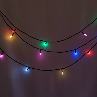 Гирлянда светодиодная 100 м 480 Led уличная нить 8 режимов мультицвет NP-3443 Baizheng