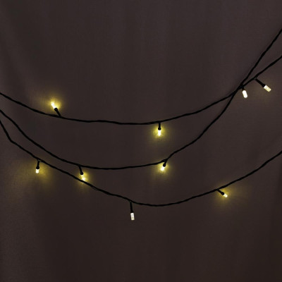 Гирлянда светодиодная 100 м 480 Led уличная нить 8 режимов желтый NP-3444 Baizheng