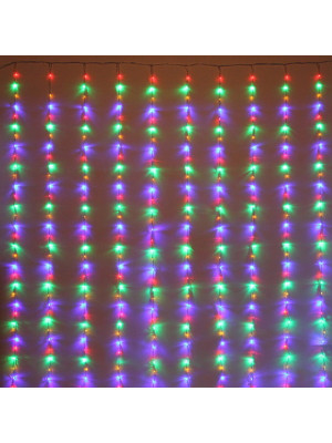 Гирлянда светодиодная  3х2 м 480 led 220 В уличная водопад 6 реж IP-54 Серпантин