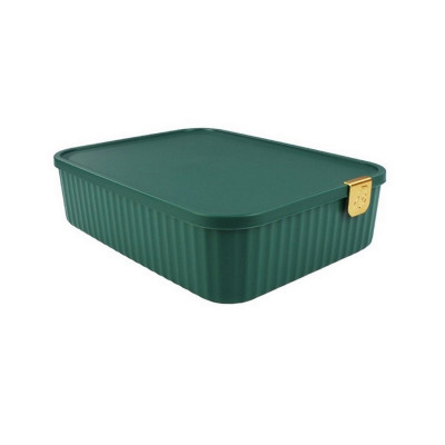 Органайзер пластиковый 300х230х80 мм 15 ячеек для белья крышка на защелках микс Baizheng