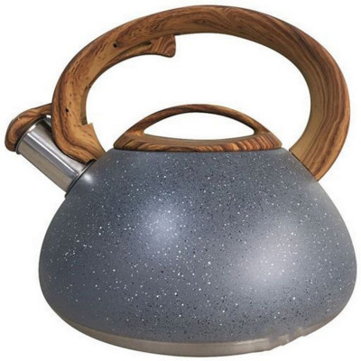 Чайник нерж сталь 2,5 л с ручкой под дерево Foresta Mallony