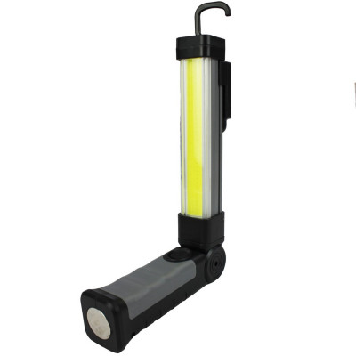 Фонарь ручной  1 led с крючком аккумуляторная батарея RG-821 Baizheng