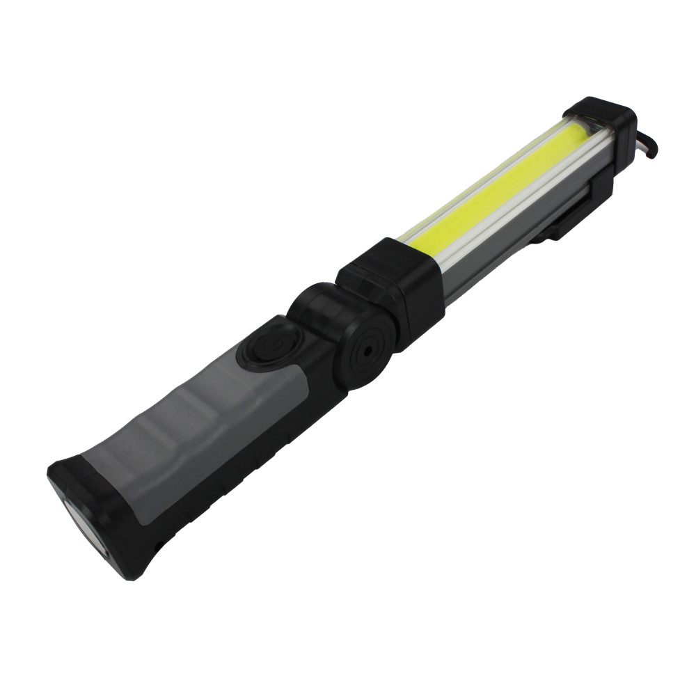 Фонарь ручной  1 led с крючком аккумуляторная батарея RG-821 Baizheng
