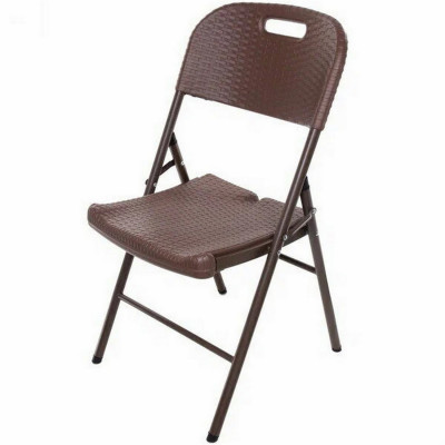Стул пластиковый складной 45*57*83 см каркас металл до 120 кг Baizheng