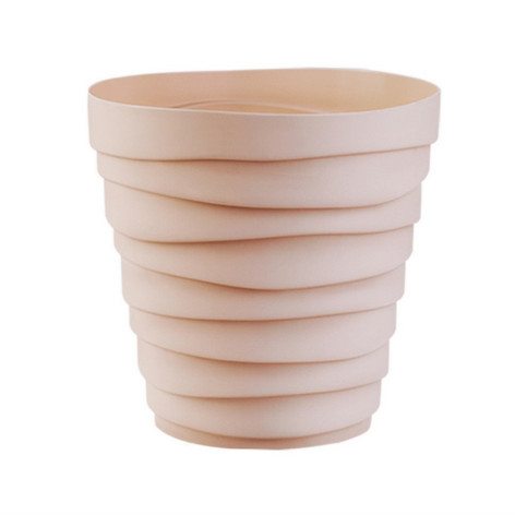 Кашпо пластиковое  2,25 л кремовый Бархан Bmc