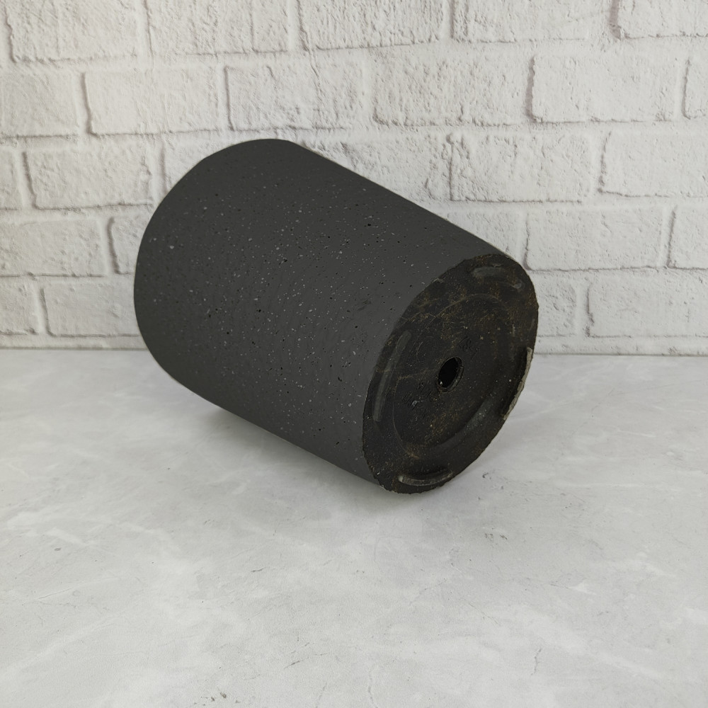 Горшок пластиковый 4,1 л 20*18*17 см черный Baizheng