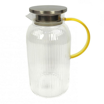 Чайник стеклянный заварочный 1800 мл крышка металл BZ-CH145 Baizheng