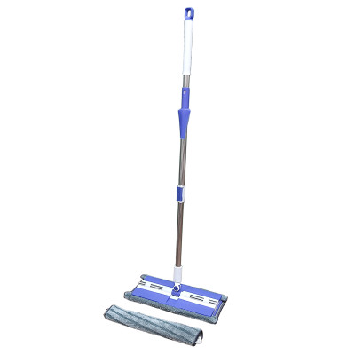 Швабра металлическая 137 см насадка микрофибра 36х16 см телескоп металл черенок Baizheng