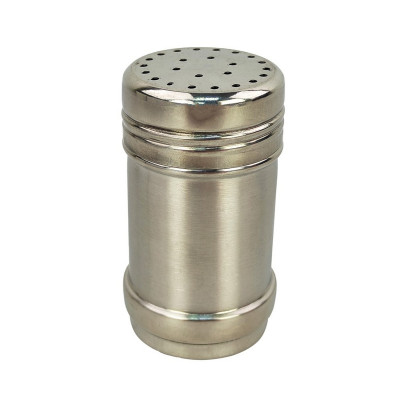 Банка для специй нерж сталь 8*4 см крышка с ситом Металлик Сито Baizheng