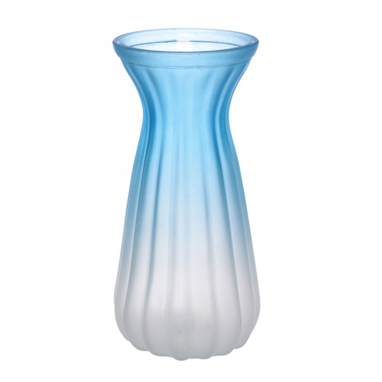 Ваза стеклянная для цветов h 220 мм матовая Holy Примула