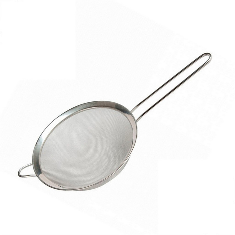 Сито нержавеющая сталь 22х8.5х2.5 см металл ручка Мфк