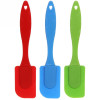 Мини изображение Лопатка силикон 22,5*4,5 см пласт ручка в ассортименте Шарики