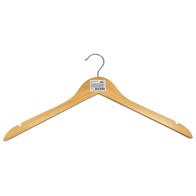 Вешалка деревянная для одежды 44,5х24х1,21 см W2 Рыжий Кот