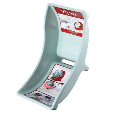 Подставка пластиковая для крышек и посуды 311*140*203 мм серая мистерия Rimi Berossi