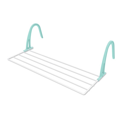 Сушилка металлическая на радиатор для белья 450х340х180 мм белый Nika