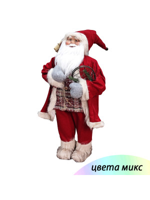 Фигурка новогодняя 90 см микс Дед Мороз NP-1228 Baizheng Фигурка новогодняя 90 см микс Дед Мороз NP-1228 Baizheng
