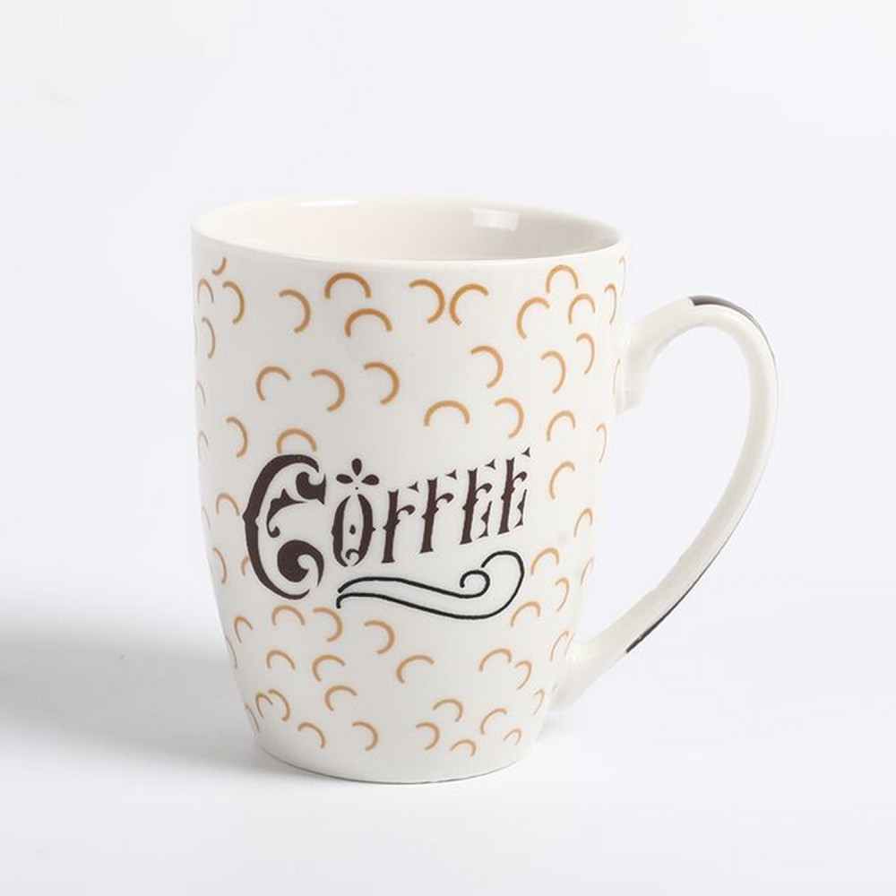Кружка фарфоровая 350 мл Coffee в ассортименте Baizheng