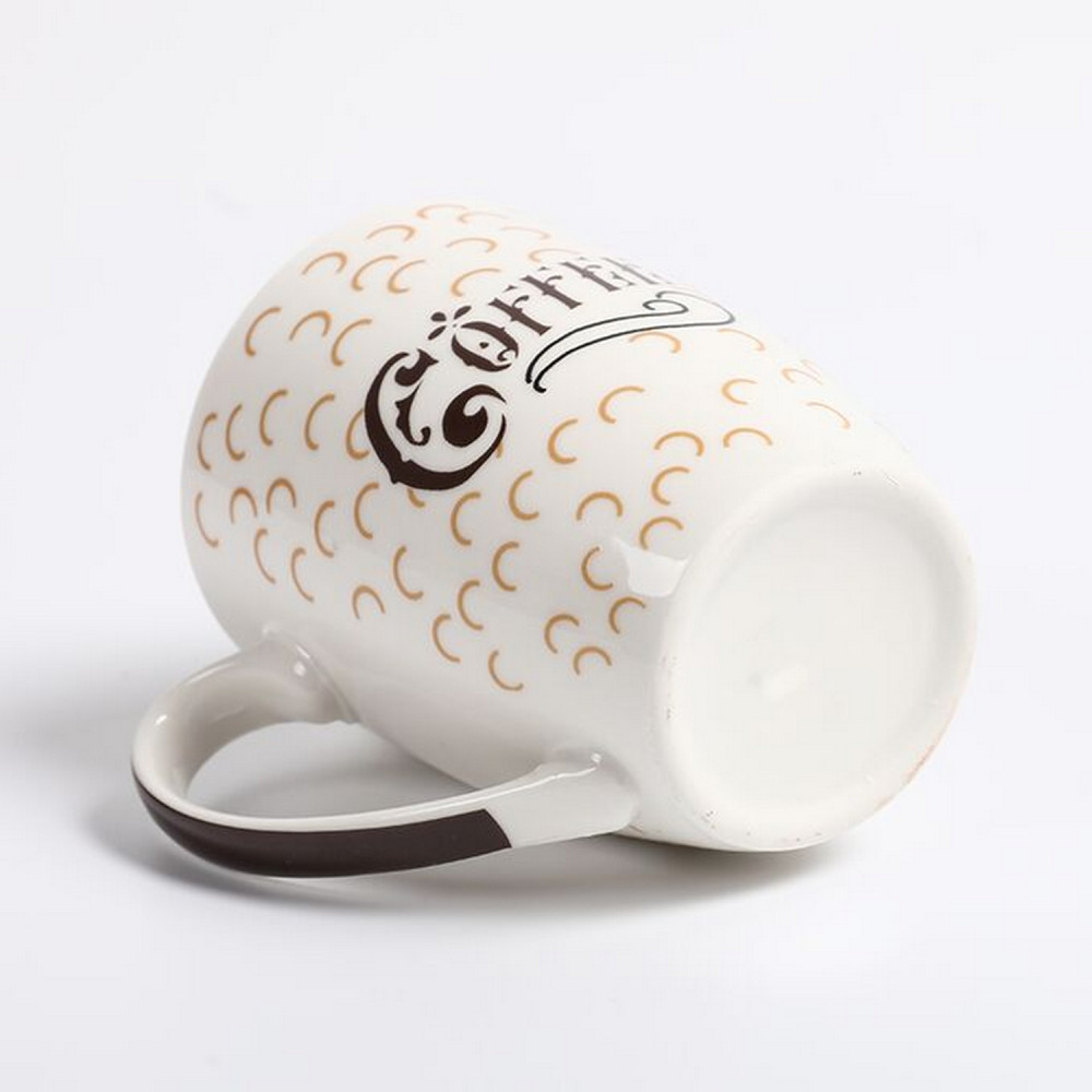Кружка фарфоровая 350 мл Coffee в ассортименте Baizheng