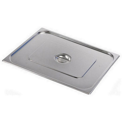 Крышка нержавеющая сталь  654х530х40 мм Luxstahl