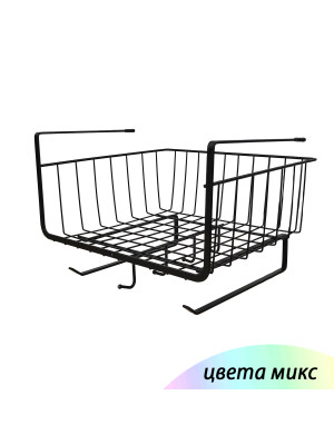 Полка металлическая для кухни 28.2*25.2*18.5 см микс YL018B Baizheng Полка металлическая для кухни 28.2*25.2*18.5 см микс YL018B Baizheng
