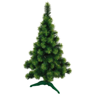 Сосна искусственная 180 см 182 ветки пласт подставка Крымская Morozco