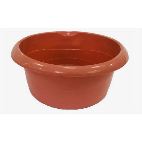 Таз пластиковый  25 л пищевой прозрачный микс Ангарск