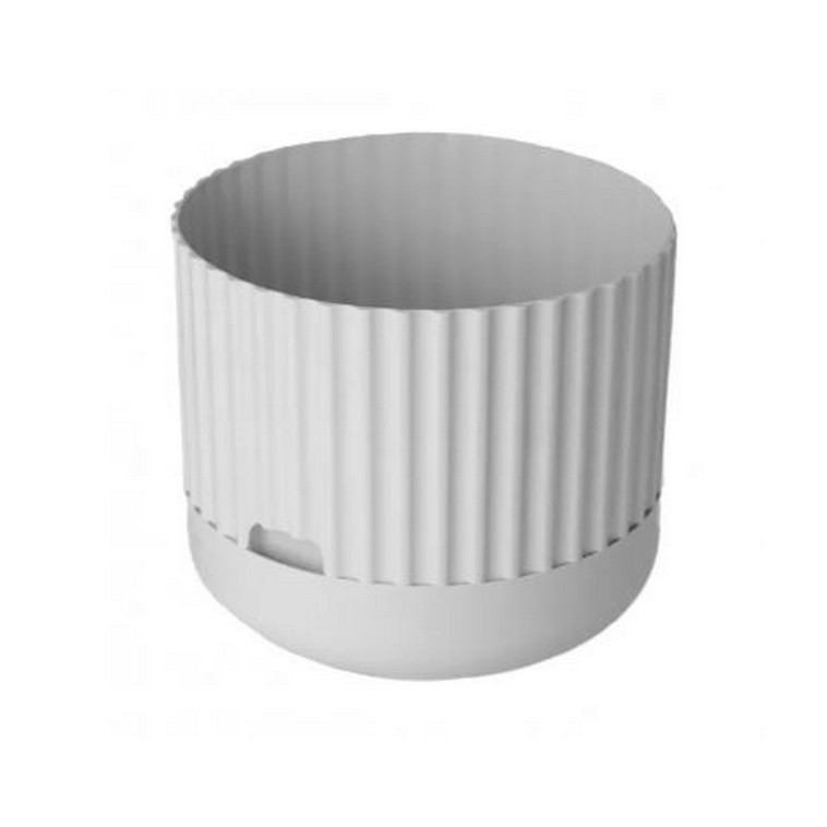 Кашпо пластиковое  3 л с дренажным вкладышем оливковый Стиль Ангарск