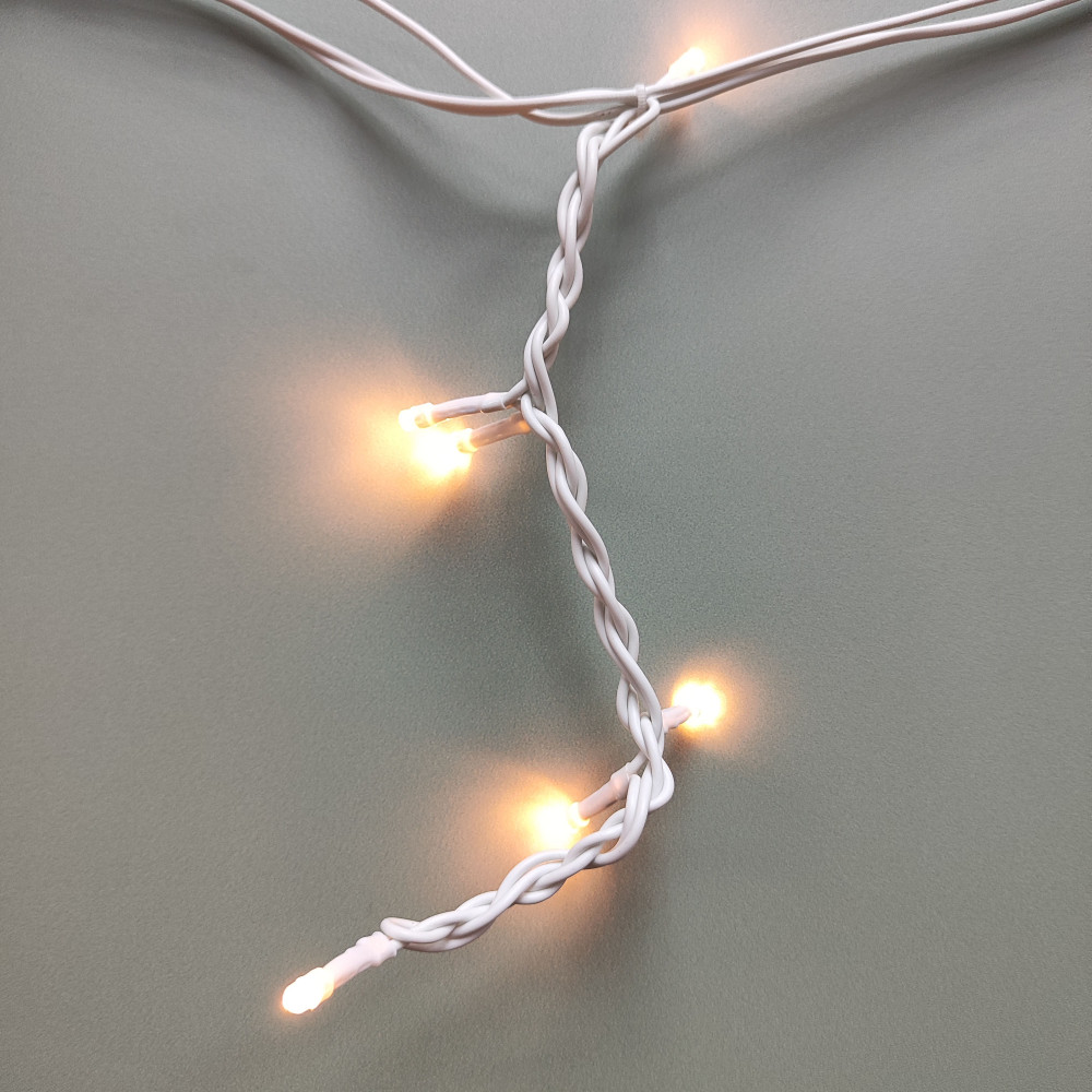 Гирлянда светодиодная 12 м 200 led пластик желтый NP-3386 Fex