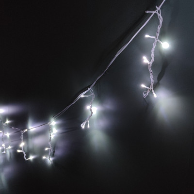 Гирлянда светодиодная 25 м 400 led бахрома пластик белый NP-3389 Fex Гирлянда светодиодная 25 м 400 led бахрома пластик белый NP-3389 Fex