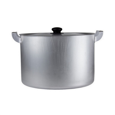 Кастрюля алюминиевая  20 л металлическая крышка Классика Калитва